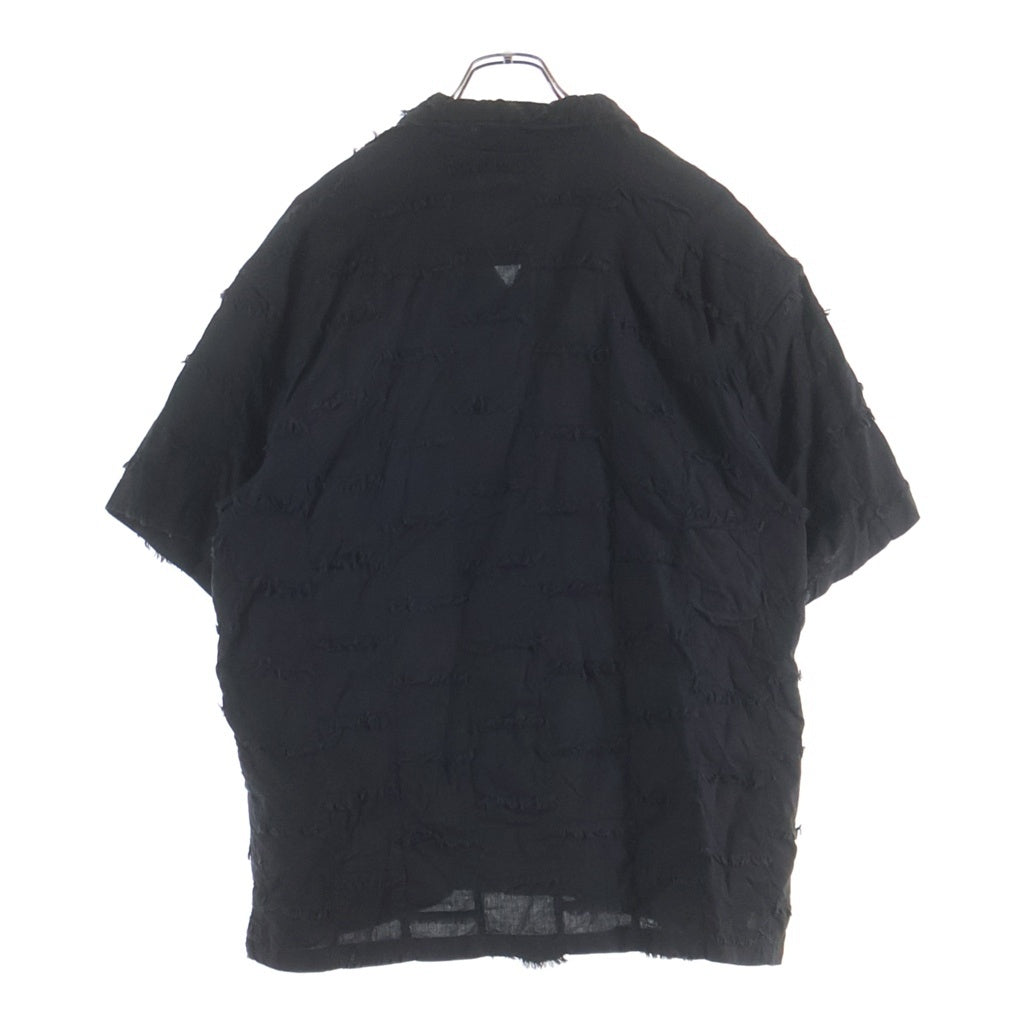 SUPREME(シュプリーム) 23SS Patchwork S/S Shirt オープンカラー パッチワーク半袖シャツ ブラック