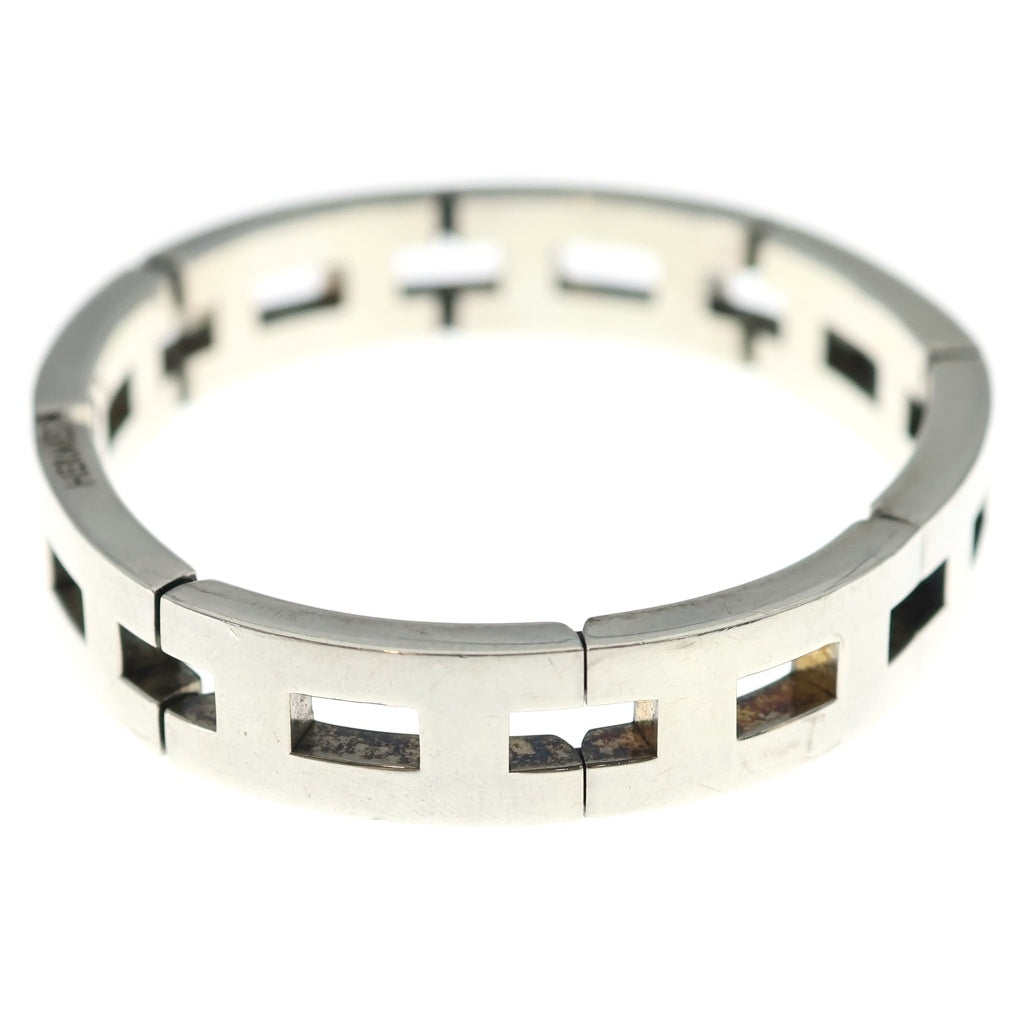 HERMES(エルメス) ヴィンテージ Hモチーフ ブレスレット シルバー
