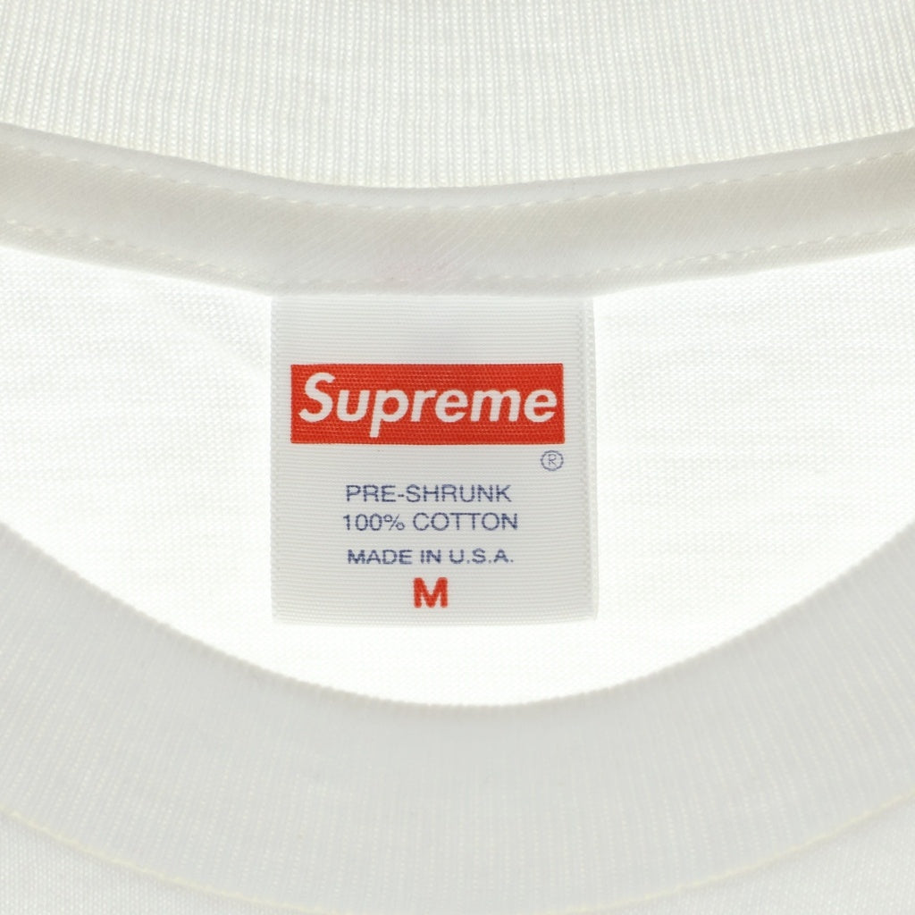 SUPREME(シュプリーム) 21SS Rapharl Tee フロントプリント クルーネック 半袖Tシャツ ホワイト