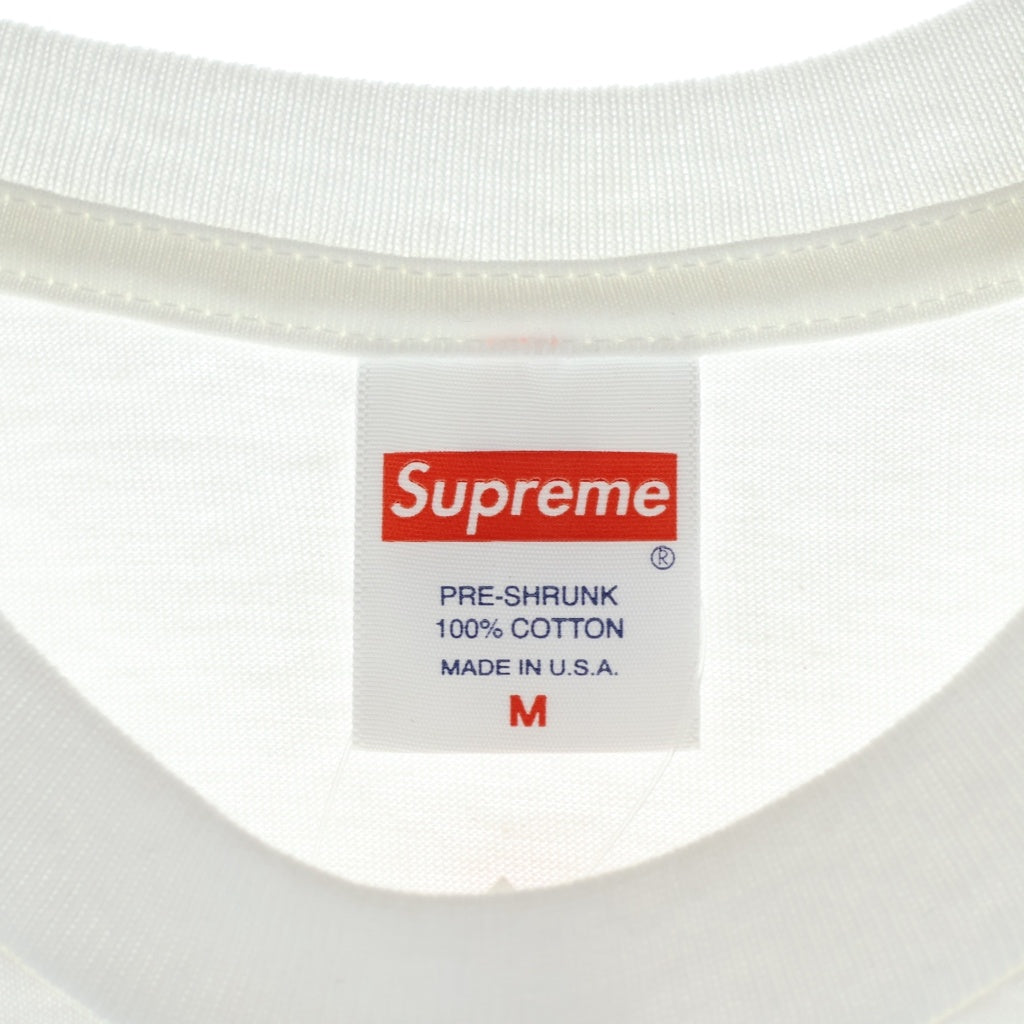 SUPREME(シュプリーム) 22SS Deer Tee ディア シカ プリント クルーネック 半袖Tシャツ ホワイト