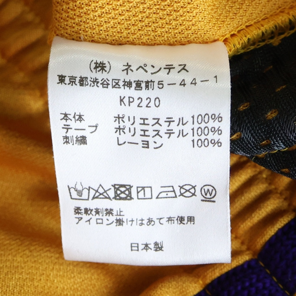 Needles(ニードルス) 22SS TRACK PANT POLY SMOOTH サイドライン トラックパンツ オレンジ KP220