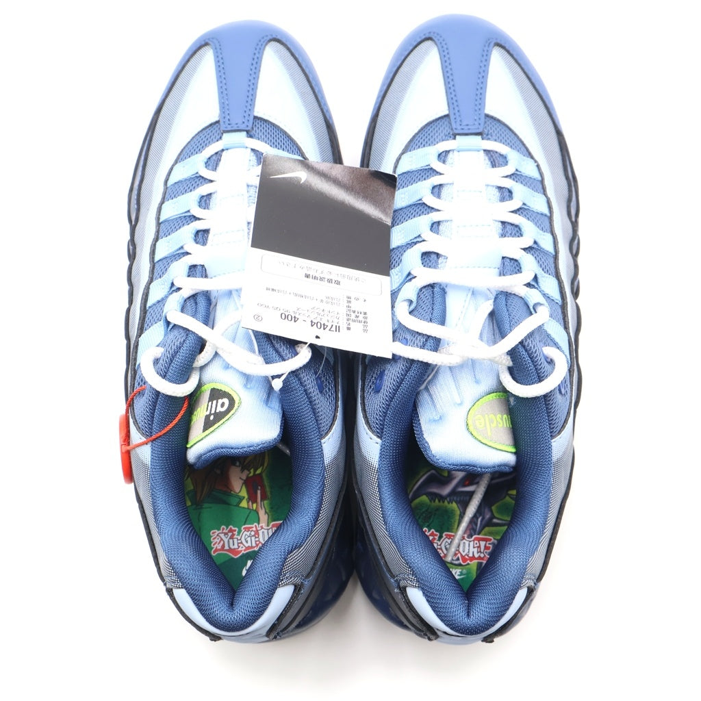 NIKE(ナイキ) ×遊戯王 Air Max 95 Air Muscle/Joey エアマックス95 エアマッスル/ジョーイ ローカットスニーカー ブルー US9/27cm II7404-400