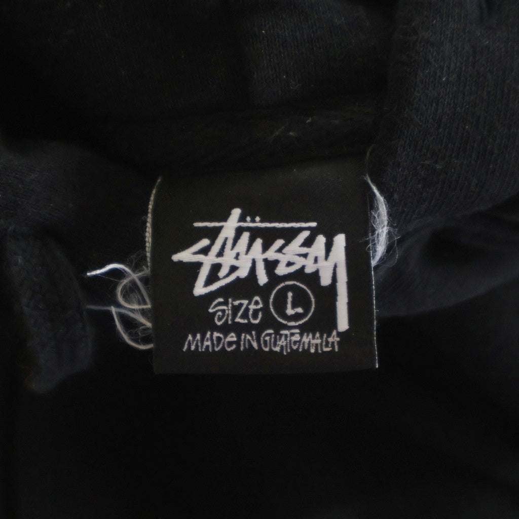 STUSSY(ステューシー) 8ball hooded sweat shirt プルオーバーパーカー ブラック