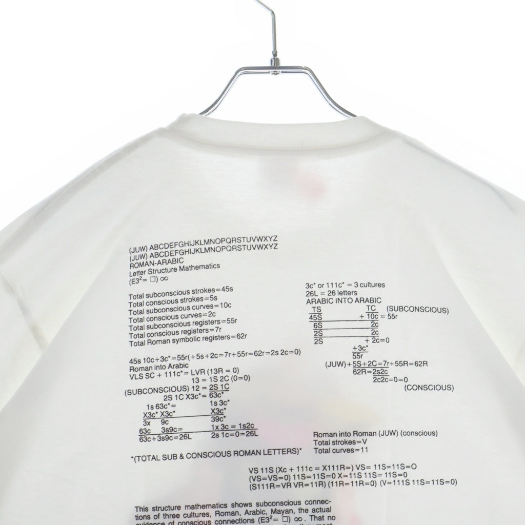 SUPREME(シュプリーム) 20SS Rammellzee TEE フロントプリント クルーネック 半袖Tシャツ ホワイト