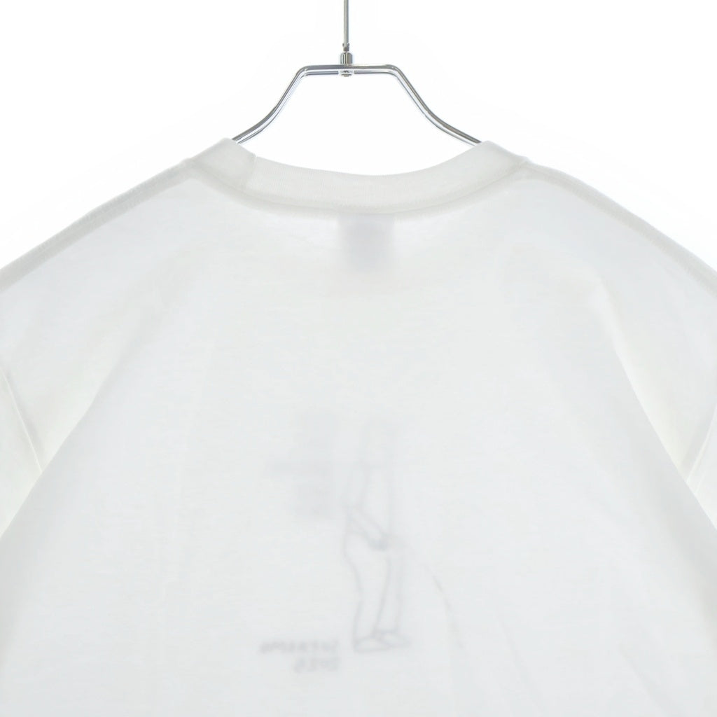 SUPREME(シュプリーム) 25SS Piss Tee Mark Gonzales マークゴンザレス デザイン ピス クルーネック 半袖Tシャツ ホワイト