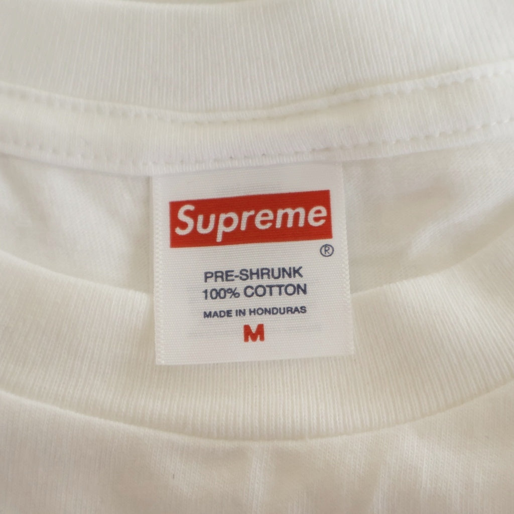 SUPREME(シュプリーム) 25SS Piss Tee Mark Gonzales マークゴンザレス デザイン ピス クルーネック 半袖Tシャツ ホワイト
