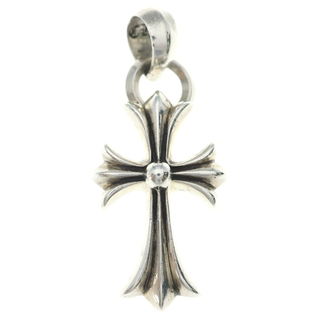 CHROME HEARTS(クロムハーツ) CH CRS SML W/BALE Wベイル スモールCHクロス ペンダントトップ シルバー BCA218