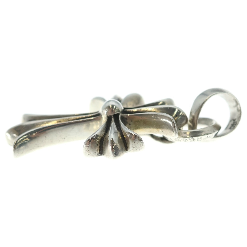 CHROME HEARTS(クロムハーツ) CH CRS SML W/BALE Wベイル スモールCHクロス ペンダントトップ シルバー BCA218