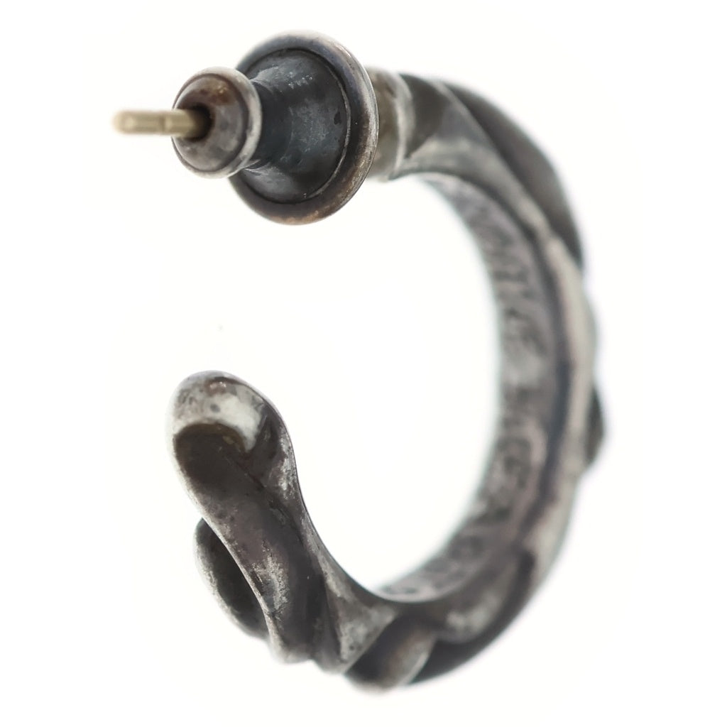 CHROME HEARTS(クロムハーツ) HOOP SCROOL スクロール フープピアス シルバー BCA102