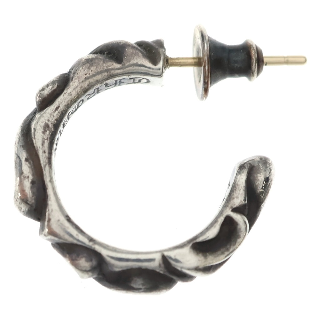 CHROME HEARTS(クロムハーツ) HOOP SCROOL スクロール フープピアス シルバー BCA102