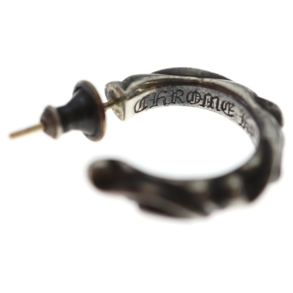 CHROME HEARTS(クロムハーツ) HOOP SCROOL スクロール フープピアス シルバー BCA102