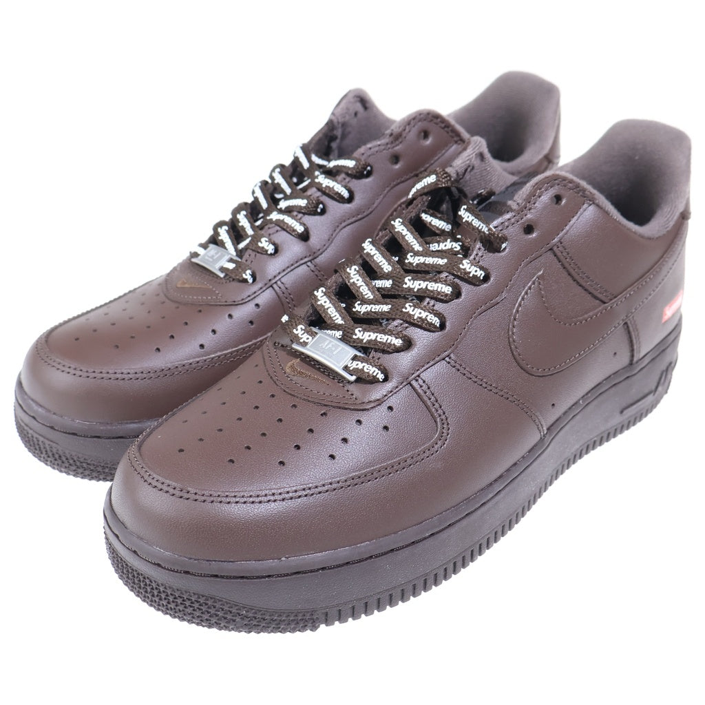 SUPREME(シュプリーム) ×AIR FORCE 1 LOW BAROQUE BROWN シュプリーム エアフォース1 ローカットスニーカー ブラウン CU9225-200 US9/27.5cm