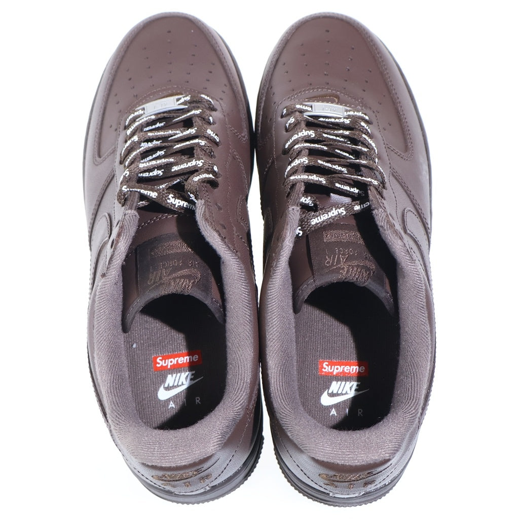 SUPREME(シュプリーム) ×AIR FORCE 1 LOW BAROQUE BROWN シュプリーム エアフォース1 ローカットスニーカー ブラウン CU9225-200 US9/27.5cm