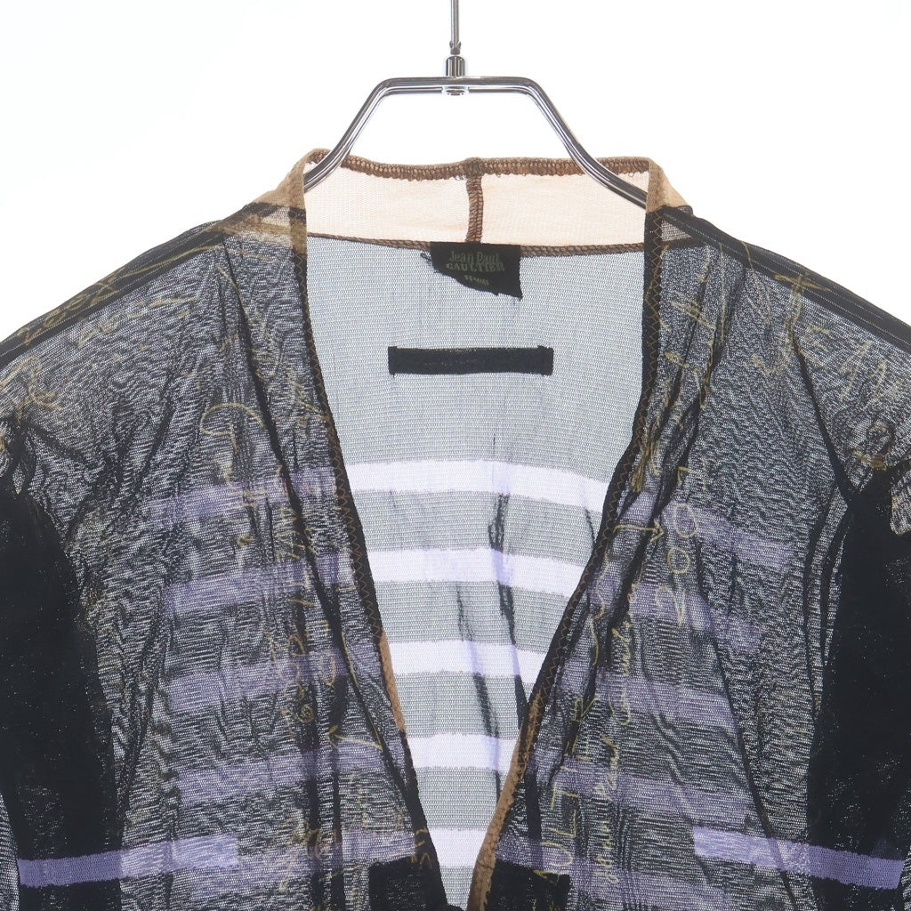 Jean Paul GAULTIER(ジャンポールゴルチエ) 総柄 パワーネット