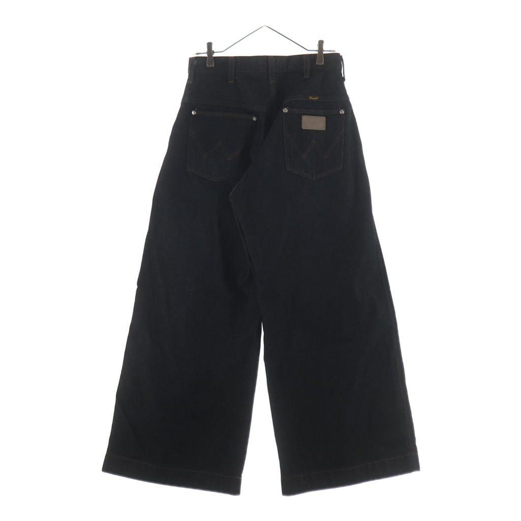 Wrangler(ラングラー) ×CAMPHOR WOOD カンファーウッド ジッパーフライ 2タックワイドデニムパンツ インディゴ WS0230