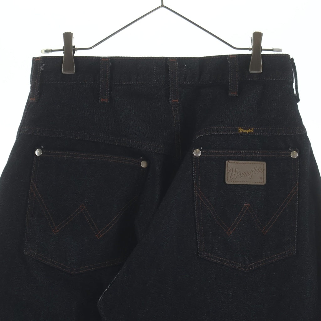 Wrangler(ラングラー) ×CAMPHOR WOOD カンファーウッド ジッパーフライ 2タックワイドデニムパンツ インディゴ WS0230