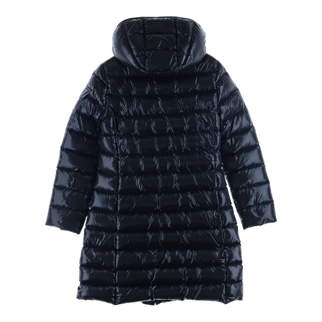 MONCLER(モンクレール) 23AW MOKA モカ フーデッド ジップアップ ダウン ロング ジャケット コート ブラック I29541C50110 68950 レディース