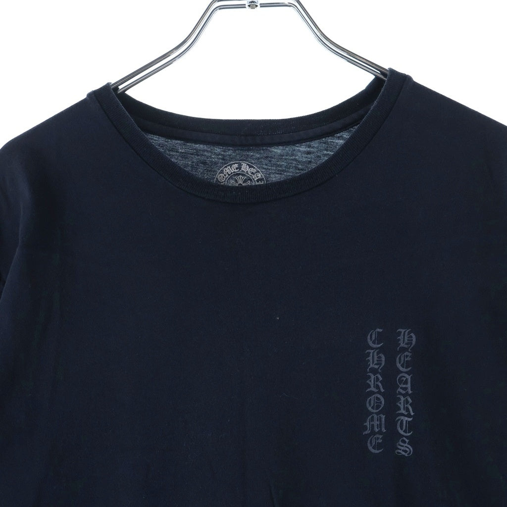 CHROME HEARTS(クロムハーツ) CH PLUS S/S TEE バックCHプラスプリント クルーネック 半袖Tシャツ ブラック