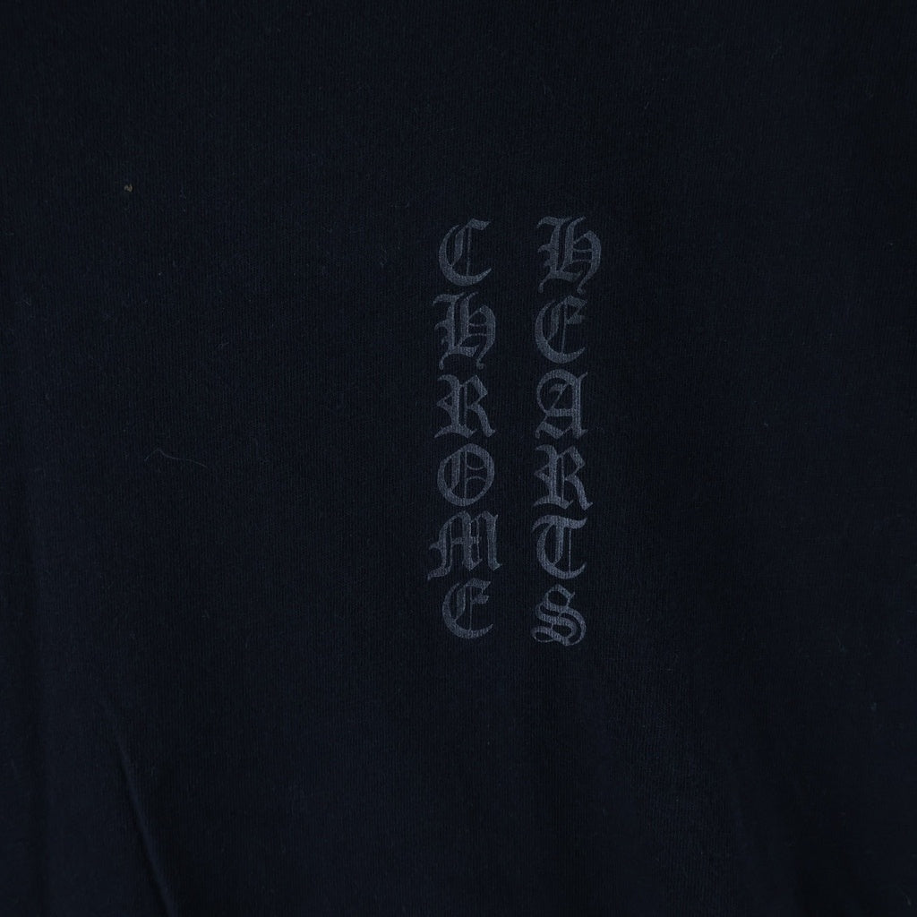 CHROME HEARTS(クロムハーツ) CH PLUS S/S TEE バックCHプラスプリント クルーネック 半袖Tシャツ ブラック