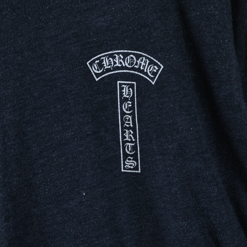 CHROME HEARTS(クロムハーツ) MATTY BOY DARLIN マッティボーイ ダーリン クルーネック 長袖Tシャツ グレー