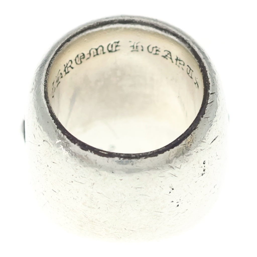 CHROME HEARTS(クロムハーツ) CLASSIC OVAL クラシックオーバルクロス リング シルバー BCA340
