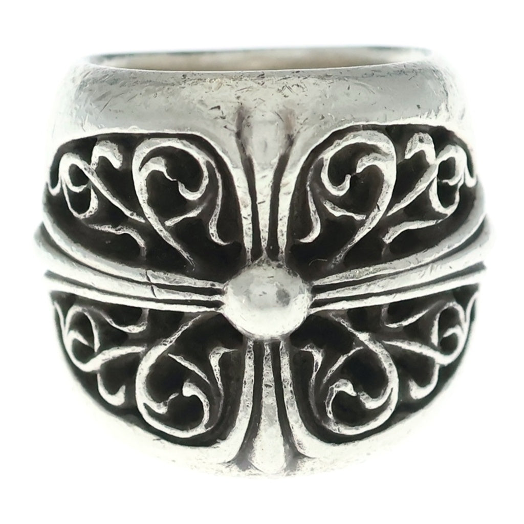 CHROME HEARTS(クロムハーツ) CLASSIC OVAL クラシックオーバルクロス リング シルバー BCA340