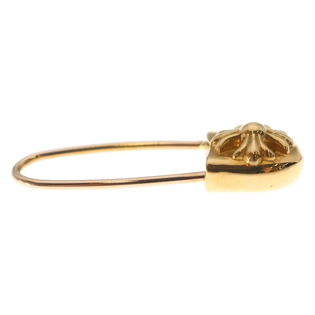 CHROME HEARTS(クロムハーツ) 22K ER SAFETY PIN セーフティピン ピアス ゴールド