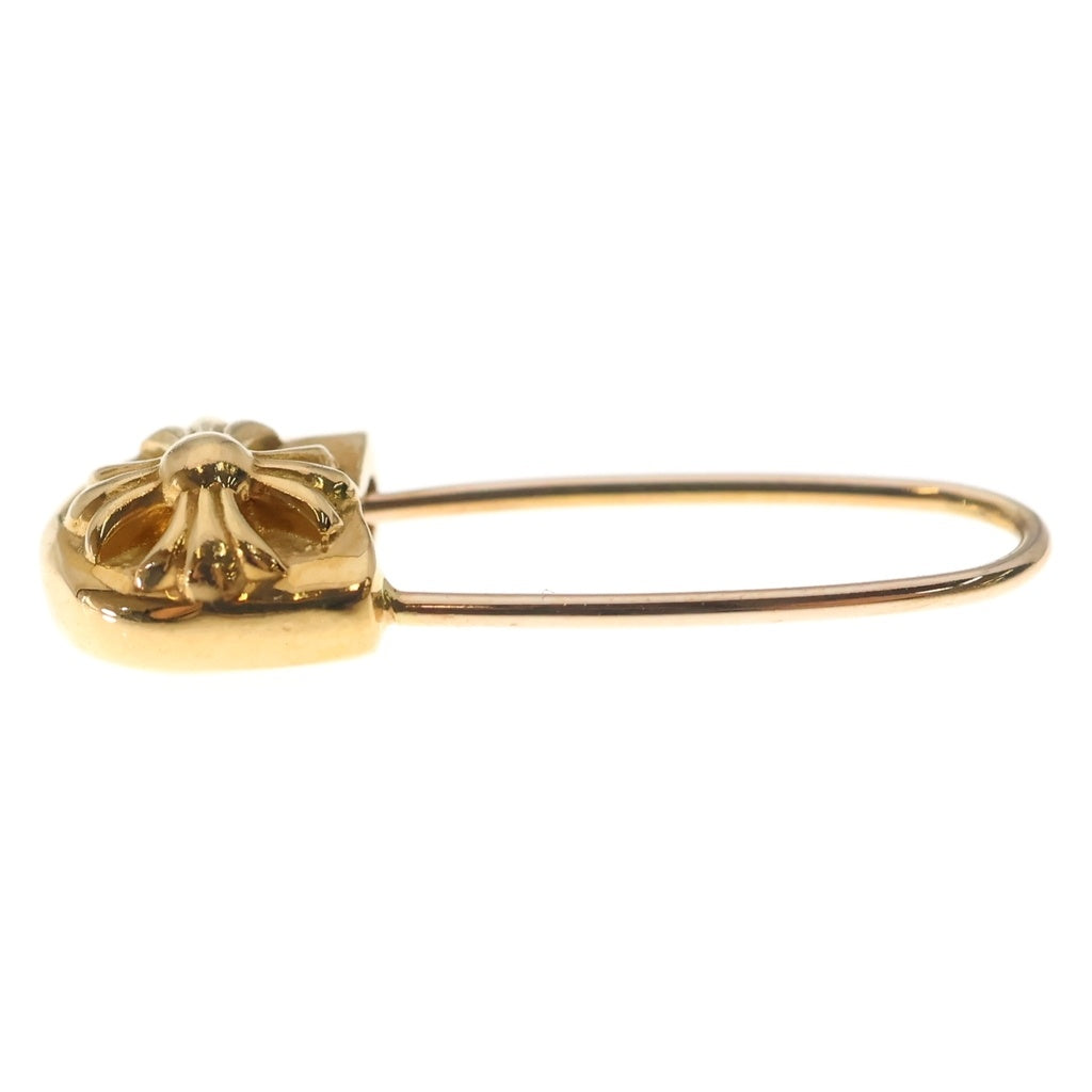 CHROME HEARTS(クロムハーツ) 22K ER SAFETY PIN セーフティピン ピアス ゴールド