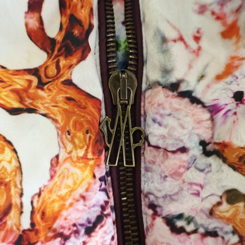 MONCLER(モンクレール) 13AW ×Mary Katrantzou FIEST GIUBBOTT メアリーカトランズ ダウンジャケット マルチカラー 3209F463528557025 レディース