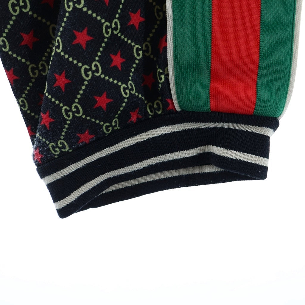GUCCI(グッチ) 19AW GG Star Jersey Track Pants GGスタートラックパンツ ブラック 575735 XJBA6