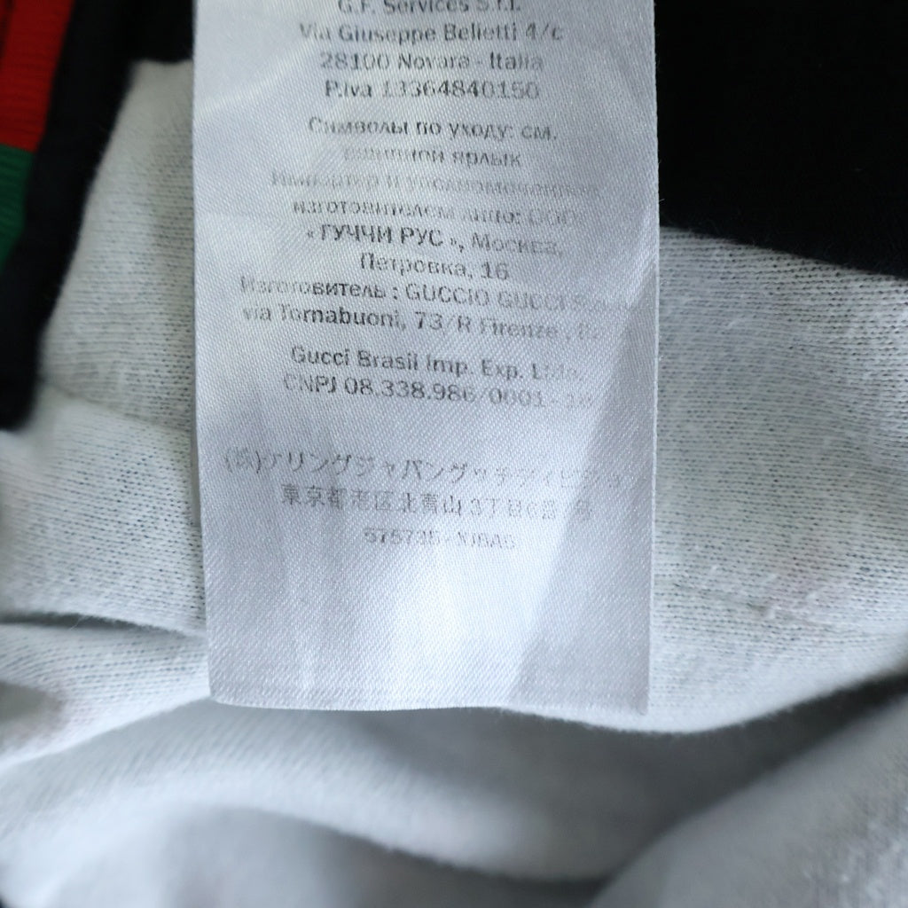 GUCCI(グッチ) 19AW GG Star Jersey Track Pants GGスタートラックパンツ ブラック 575735 XJBA6