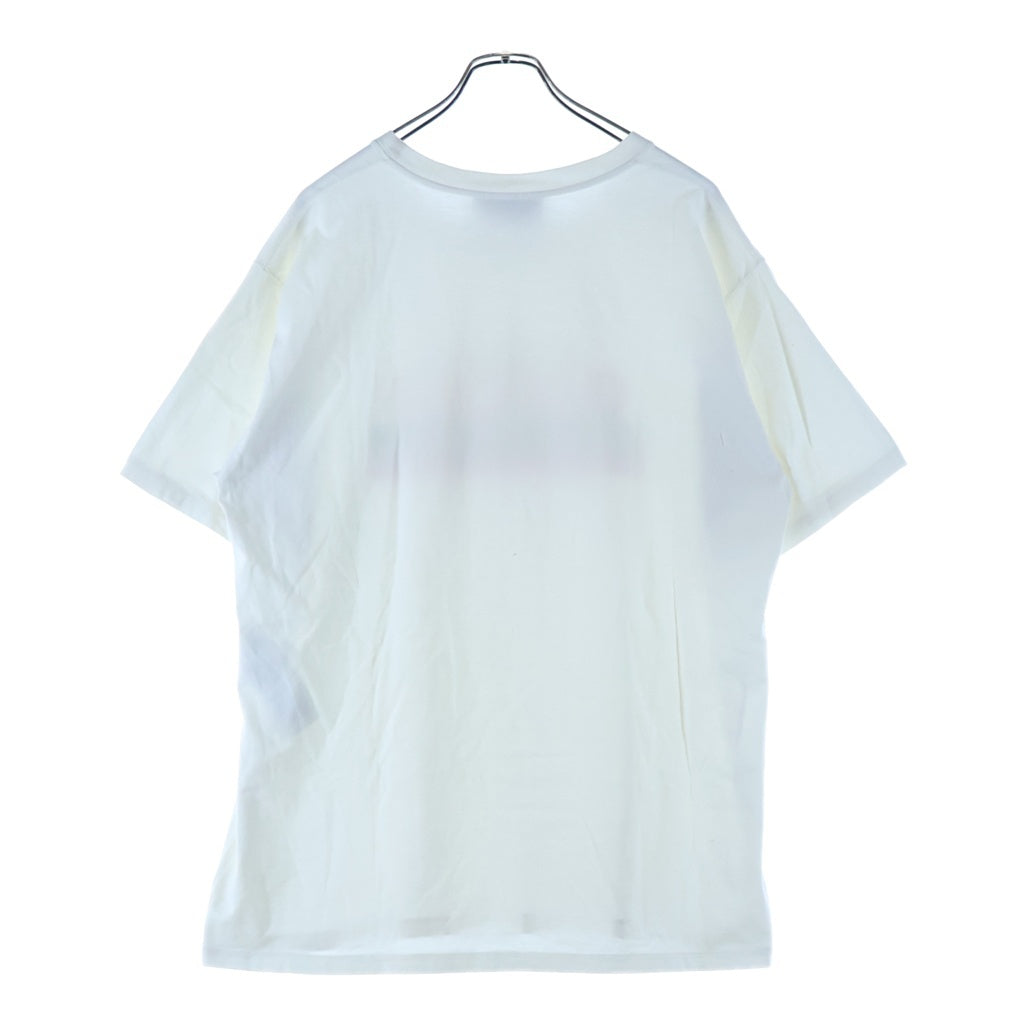 GUCCI(グッチ) 20SS オーバーサイズ フロントプリント クルーネック半袖Tシャツ ショートスリーブカットソー ホワイト 616036 XJCOQ