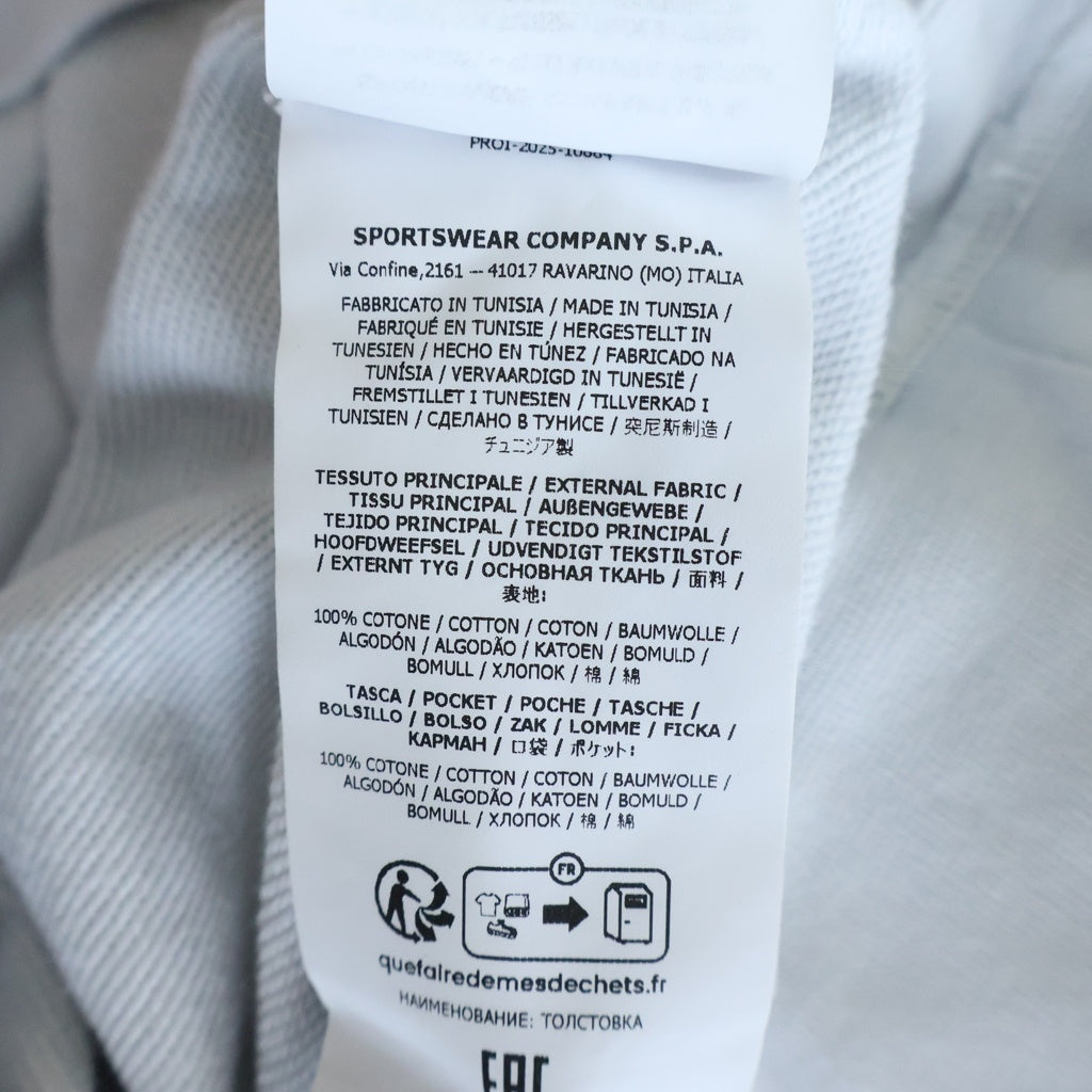 STONE ISLAND(ストーンアイランド) 袖ロゴワッペン クルーネックスウェットトレーナー ホワイト L1S156100019S0410