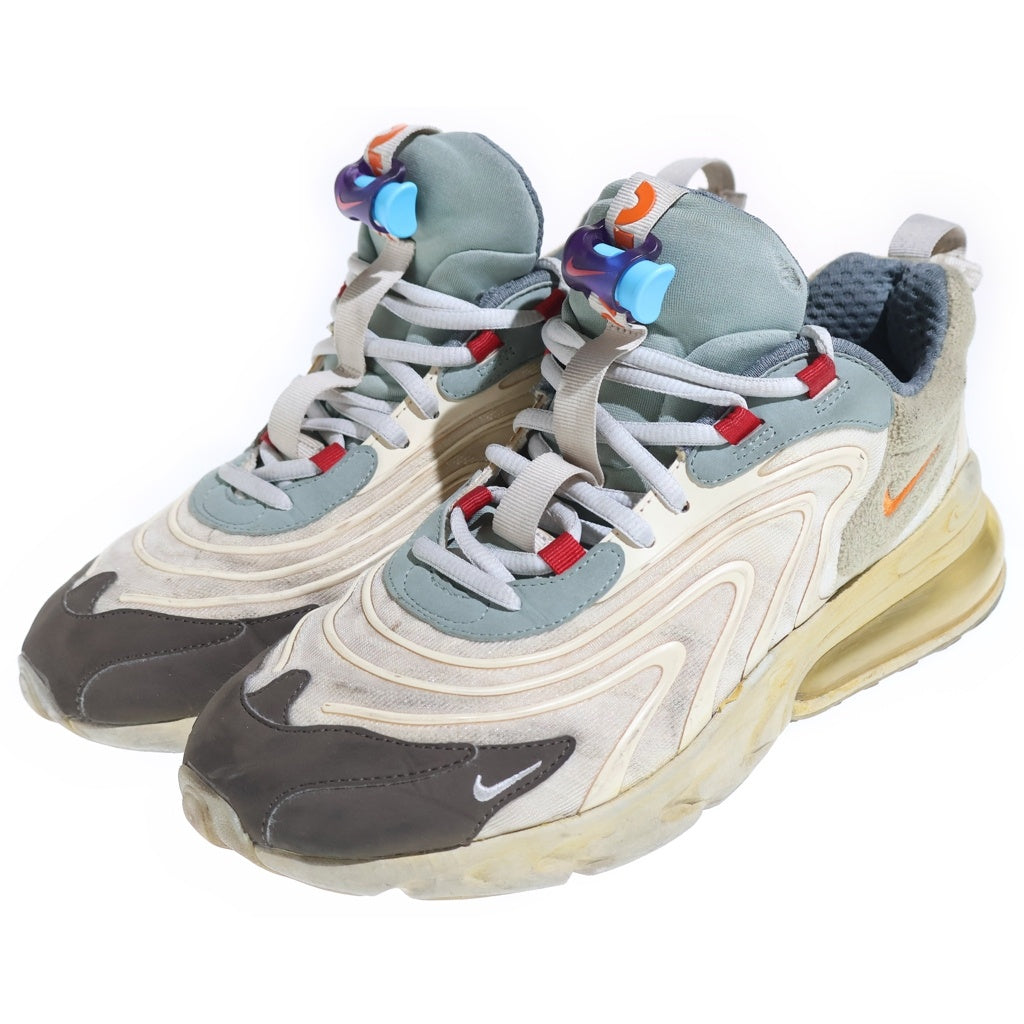 NIKE(ナイキ) ×TRAVIS SCOTT AIR MAX 270 CACTUS TRAILS CT2864-200 トラヴィススコット エアマックス270 カクタストレイル ローカットスニーカー ベージュ US9/27cm