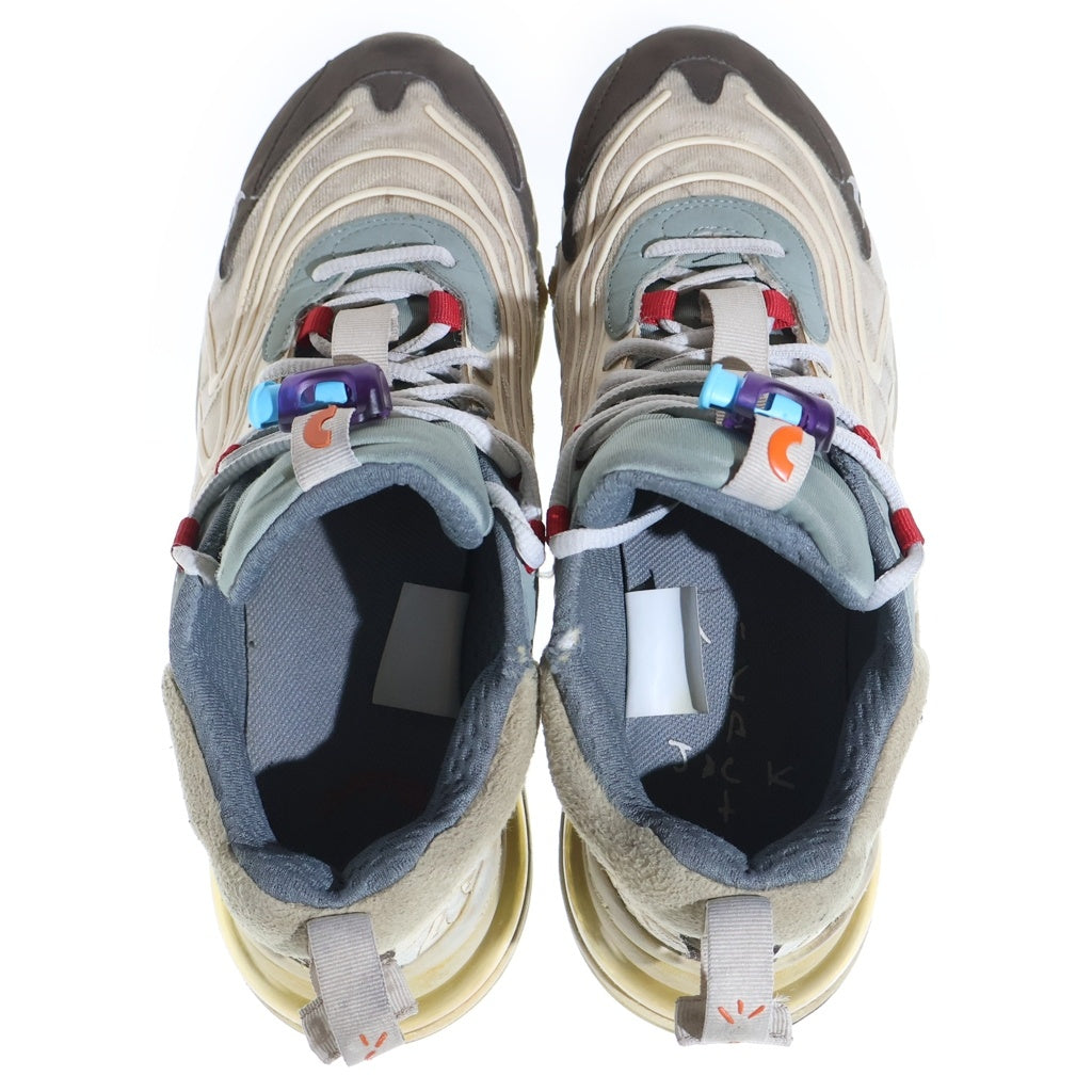 NIKE(ナイキ) ×TRAVIS SCOTT AIR MAX 270 CACTUS TRAILS CT2864-200 トラヴィススコット エアマックス270 カクタストレイル ローカットスニーカー ベージュ US9/27cm