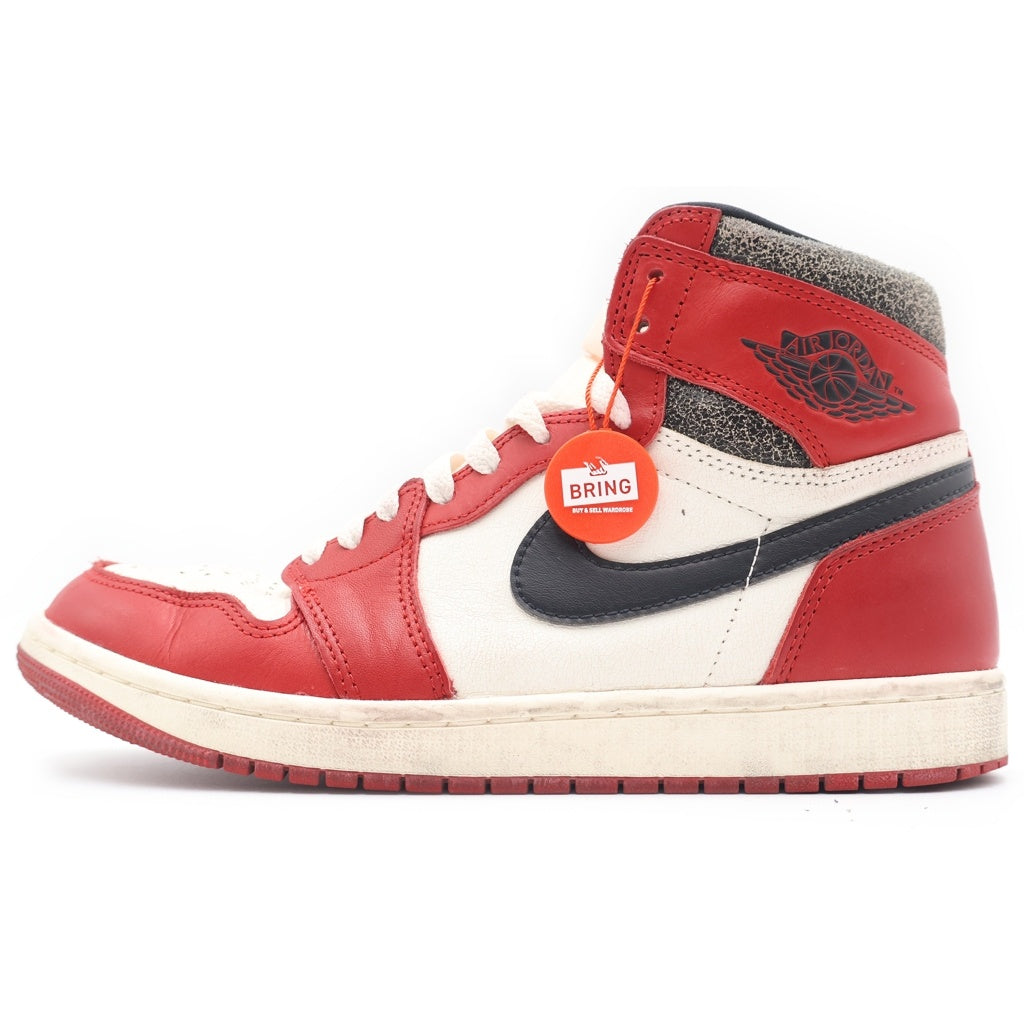 NIKE(ナイキ) AIR JORDAN 1 HIGH OG CHICAGO LOST & FOUND エアジョーダン1 ハイ ロスト アンド ファウンド ハイカットスニーカー レッド/ホワイト US9/27cm DZ5485-612