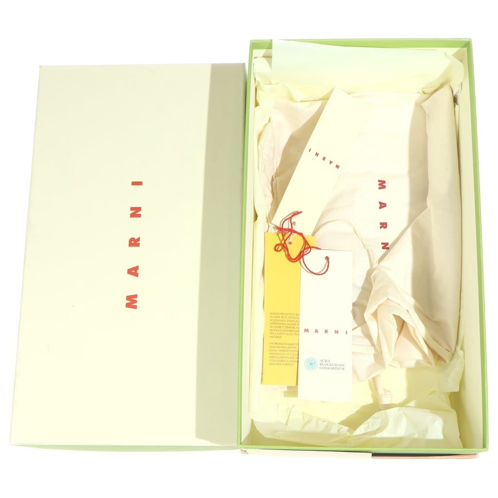 MARNI(マルニ) 25AW Bambi 3.0 ダブルモンク レザー ローファー ブラック MOMS006002