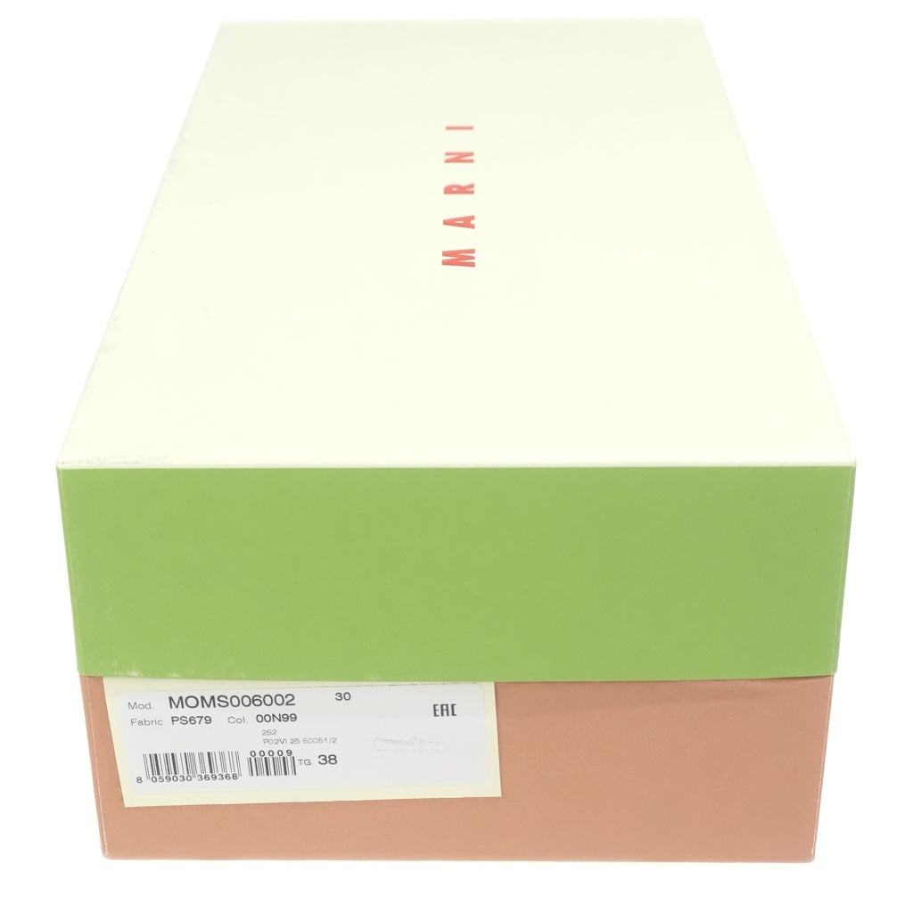 MARNI(マルニ) 25AW Bambi 3.0 ダブルモンク レザー ローファー ブラック MOMS006002