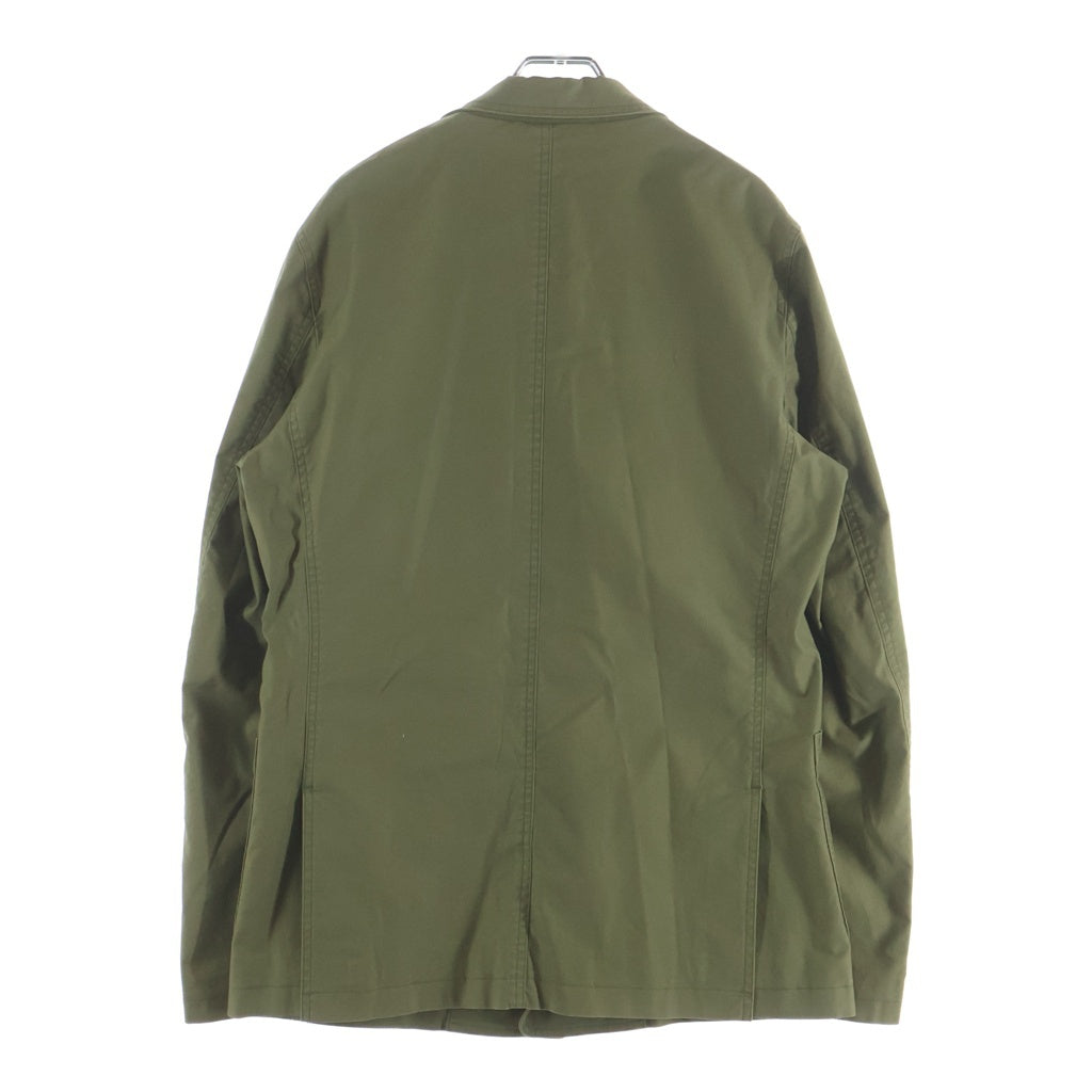jun hashimoto(ジュンハシモト) 20AW DOUBLE JACKET コットン テーラードジャケット カーキ 1032020004