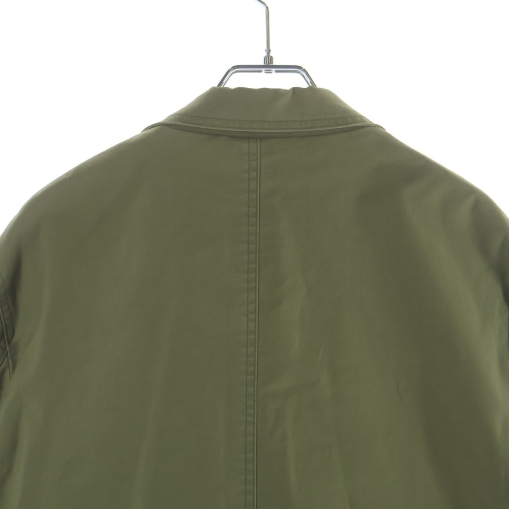 jun hashimoto(ジュンハシモト) 20AW DOUBLE JACKET コットン テーラードジャケット カーキ 1032020004
