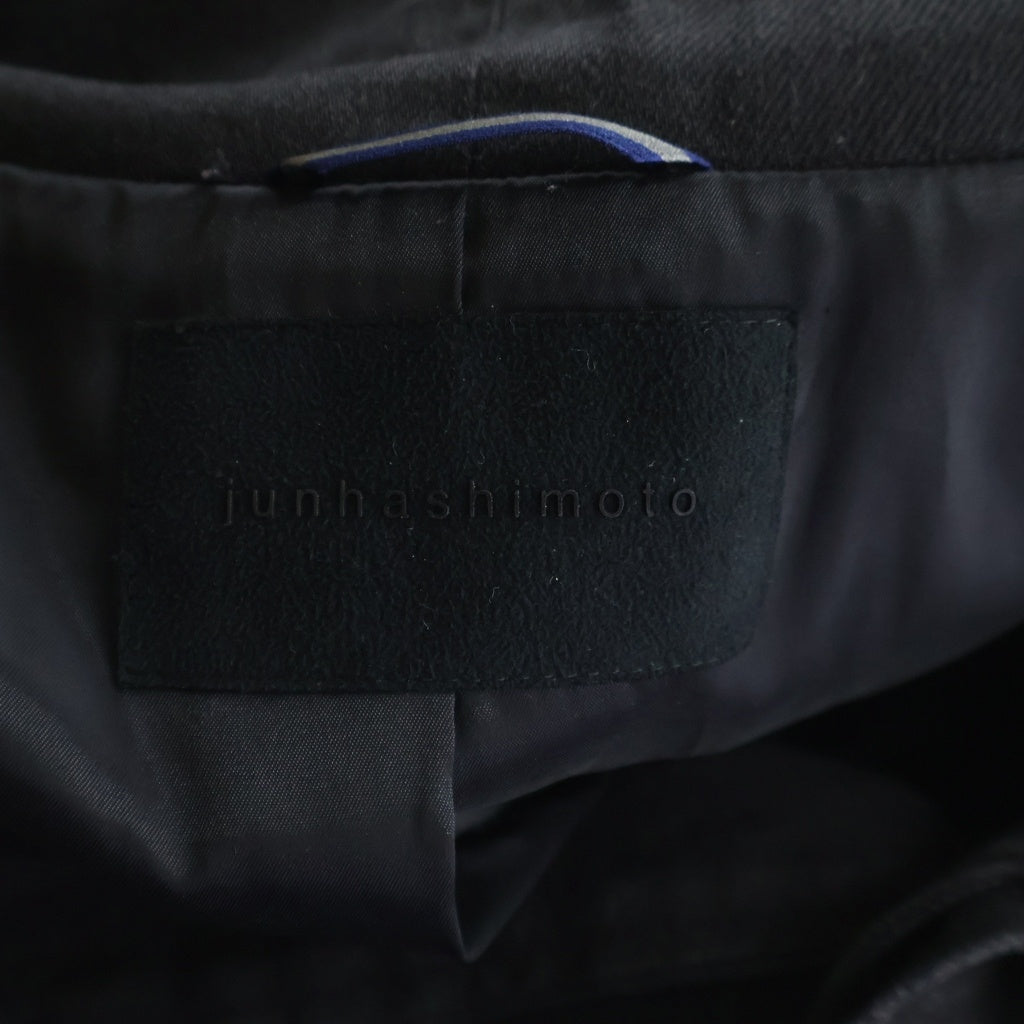 jun hashimoto(ジュンハシモト) 18SS MAD CT STAND COAT マッド スタンドコート ブラック 1011810004