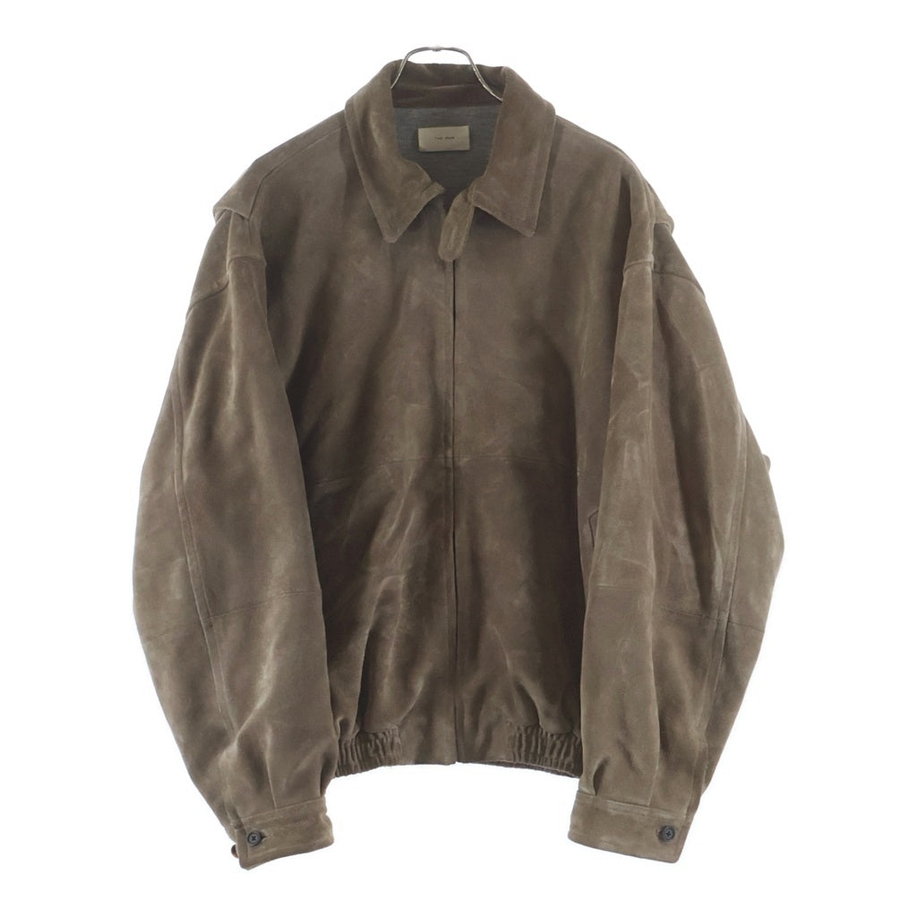 THE ROW(ザロウ) Ronan Suede Jacket ロナン スエードジャケット ジップアップブルゾン ブラウン 561 L237