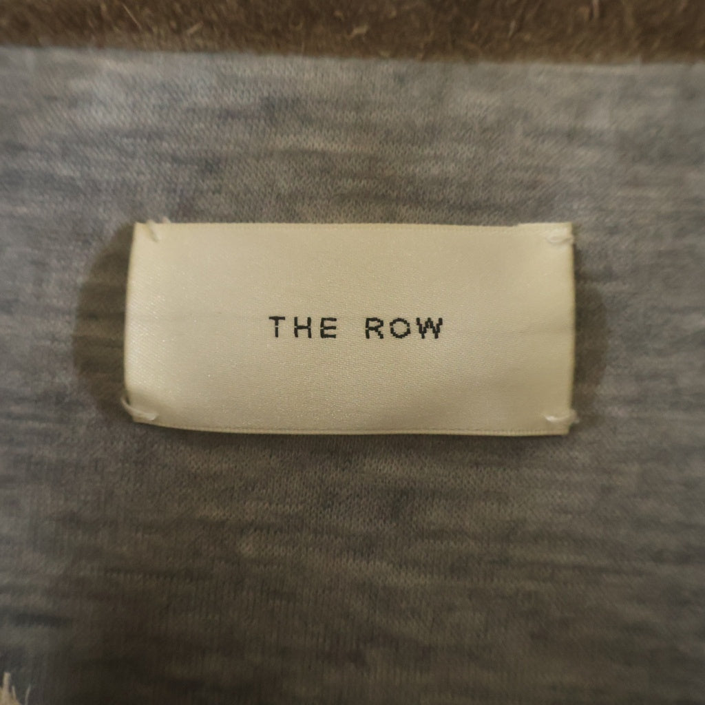 THE ROW(ザロウ) Ronan Suede Jacket ロナン スエードジャケット ジップアップブルゾン ブラウン 561 L237