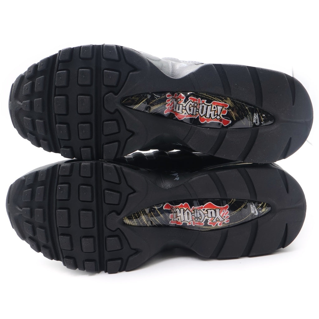NIKE(ナイキ) ×Yu-Gi-Oh! AIR MAX 95 AIR MUSCLE/JONOUCJI 遊戯王 城之内 エアマックス95 エアマッスル ローカットスニーカー ホワイト/ブラック US9/27cm II7404-100