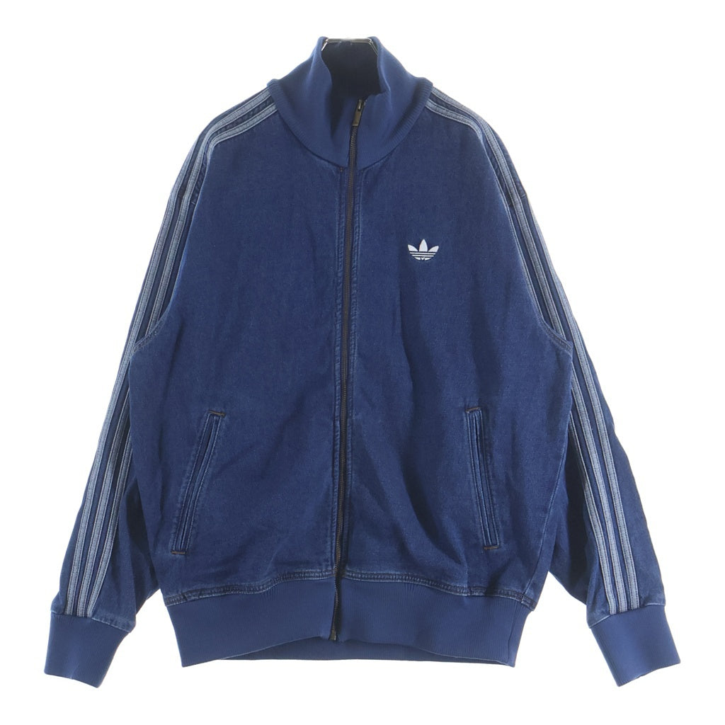 adidas(アディダス) ADICOLOR DENIM FIREBIRD TRACK TOP MEDVIN アディカラー デニム ファイヤーバード トラック トップ ミディアムヴィンテージデニム KD1517 インディゴ