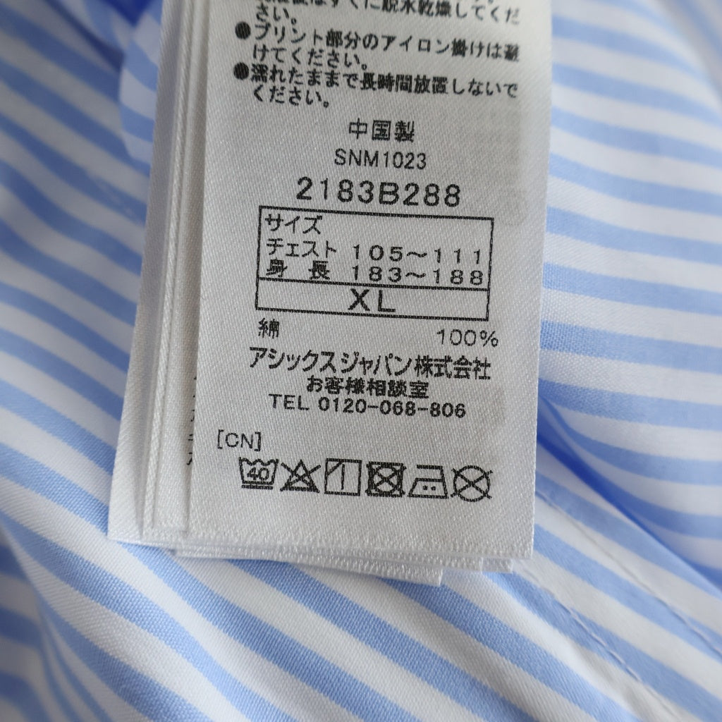 Onitsuka Tiger(オニツカタイガー) ×鉄腕アトム 75th Shirts 75周年記念 長袖シャツジャケット ホワイト/ブルー 2183B288