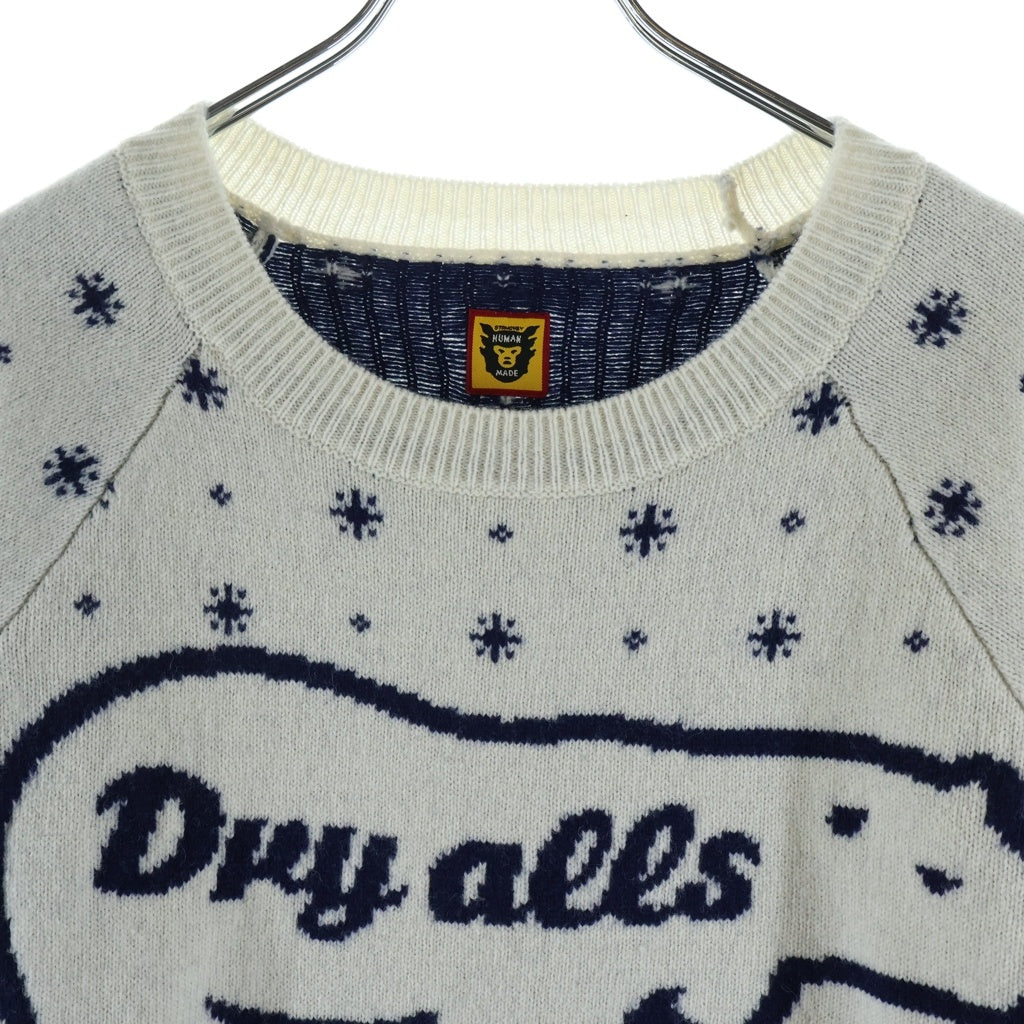 HUMAN MADE(ヒューマンメイド) ×POLAR ポーラー シロクマ クルーネック