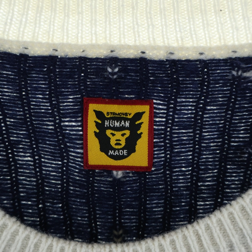 HUMAN MADE(ヒューマンメイド) ×POLAR ポーラー シロクマ クルーネック