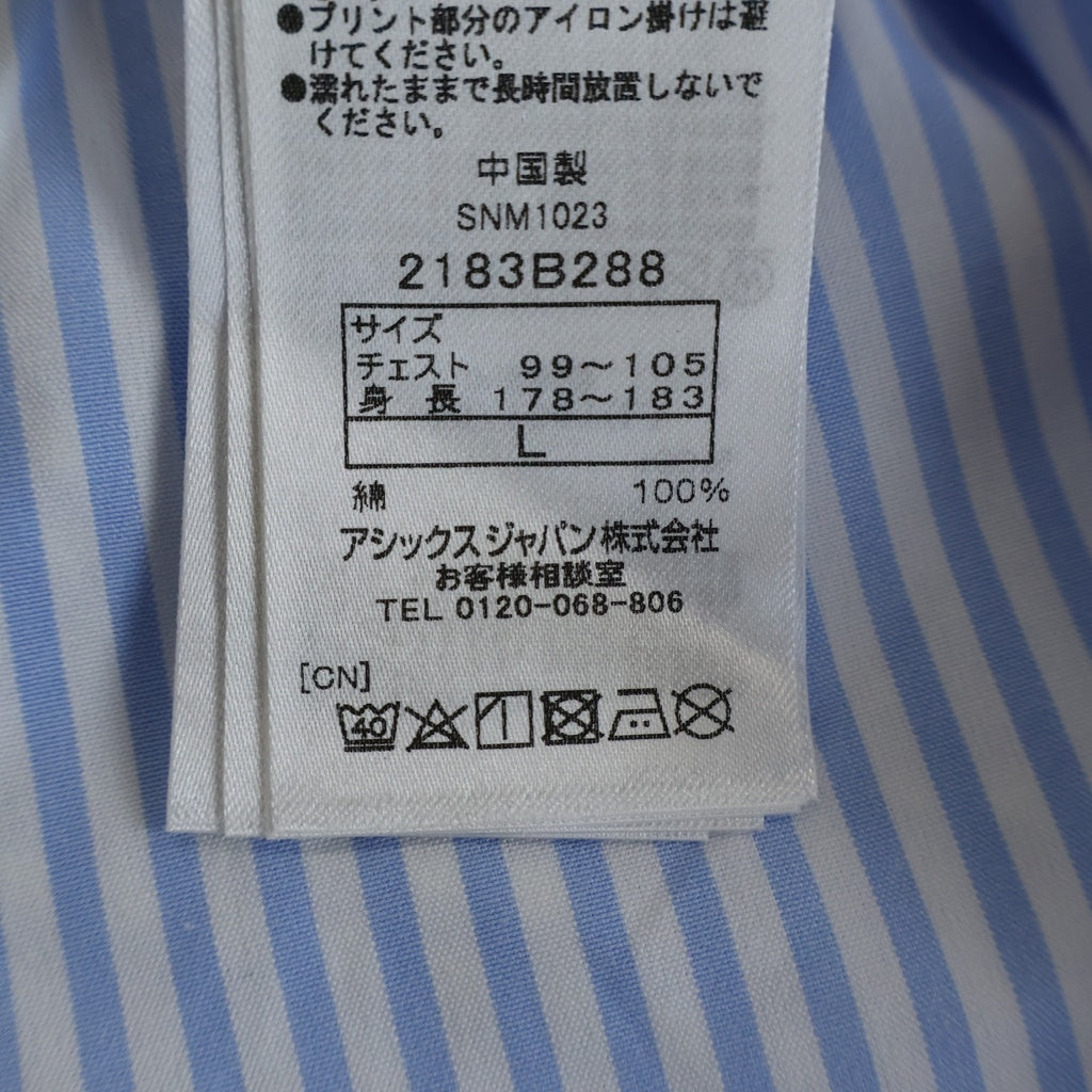 Onitsuka Tiger(オニツカタイガー) ×鉄腕アトム 75th Shirts 75周年記念 長袖シャツジャケット ホワイト/ブルー 2183B288