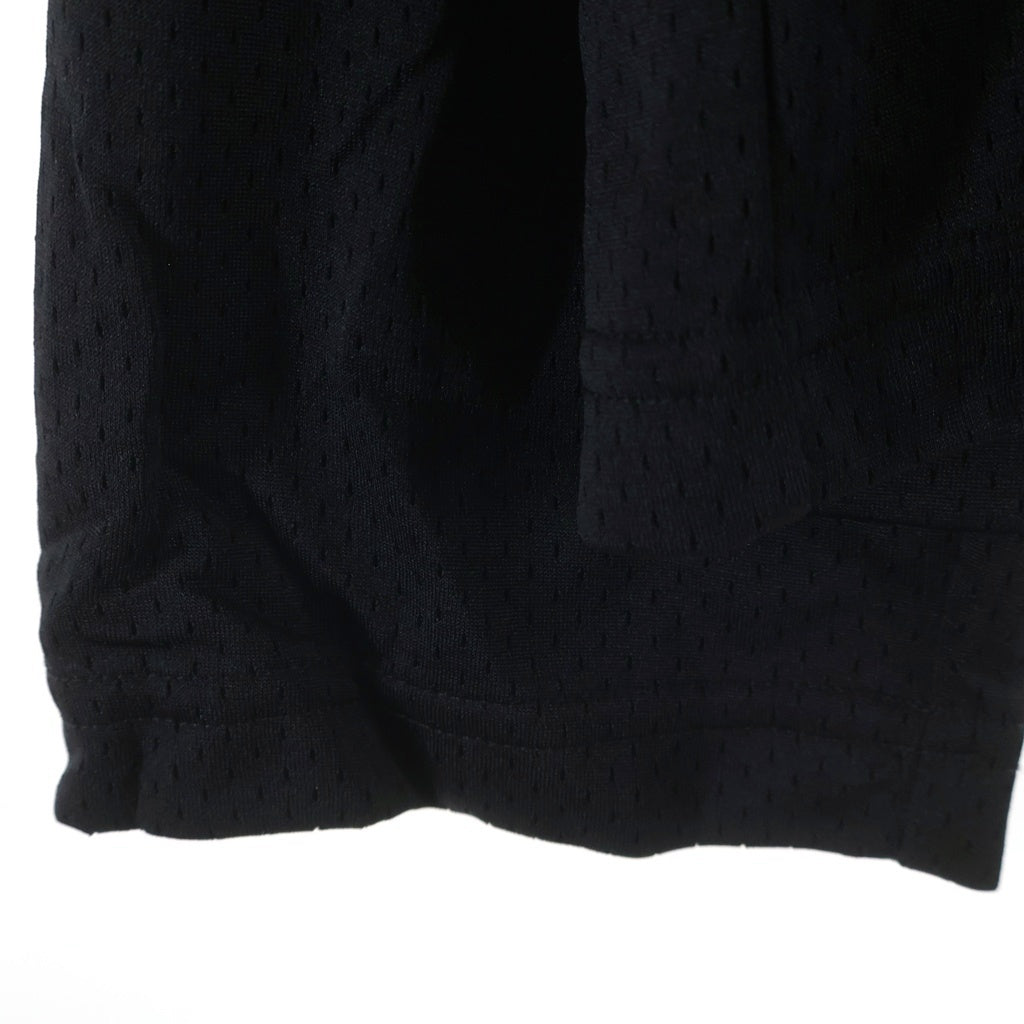 CHROME HEARTS(クロムハーツ) MESH WARM UP JERSEY メッシュワームアップジャージゲームシャツ 長袖Tシャツカットソー ロンT ブラック